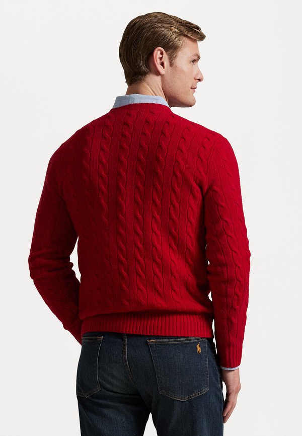 CABLE KNIT WOOL CASHMERE JUMPER - Jumper3