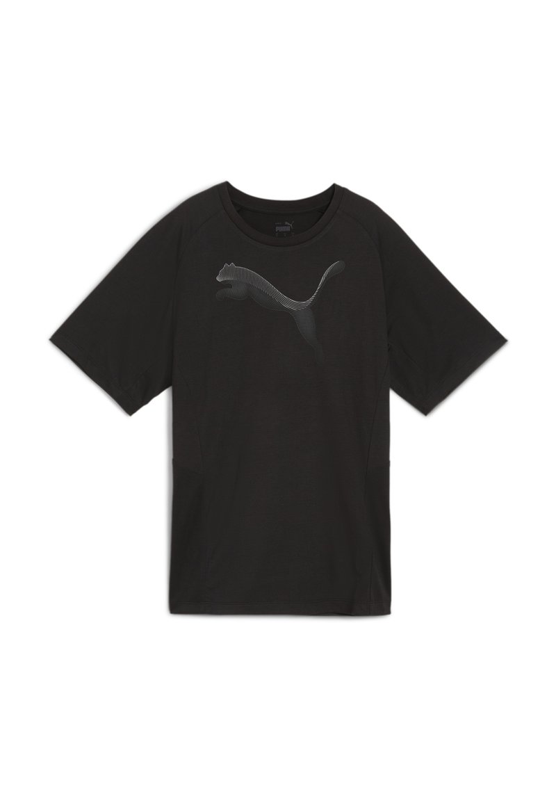 Puma T-shirt print zwart