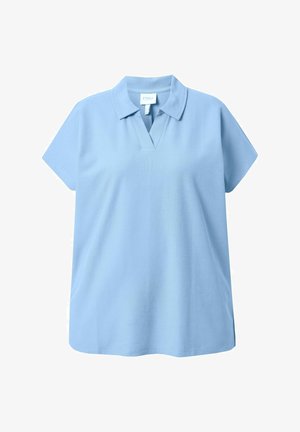 Ulla Popken, Polo - pigeon blue