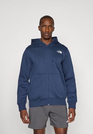 The North Face SIMPLE DOME FULL ZIP HOODIE - Zip-up sweatshirt - summit navy