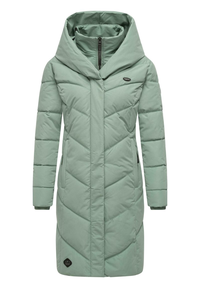 Ragwear Zimní kabát - mottled green