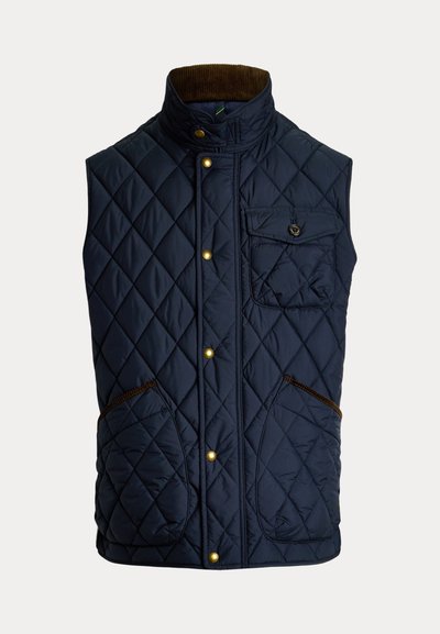 Polo Ralph Lauren THE BEATON QUILTED UTILITY VEST - Smanicato - college navy