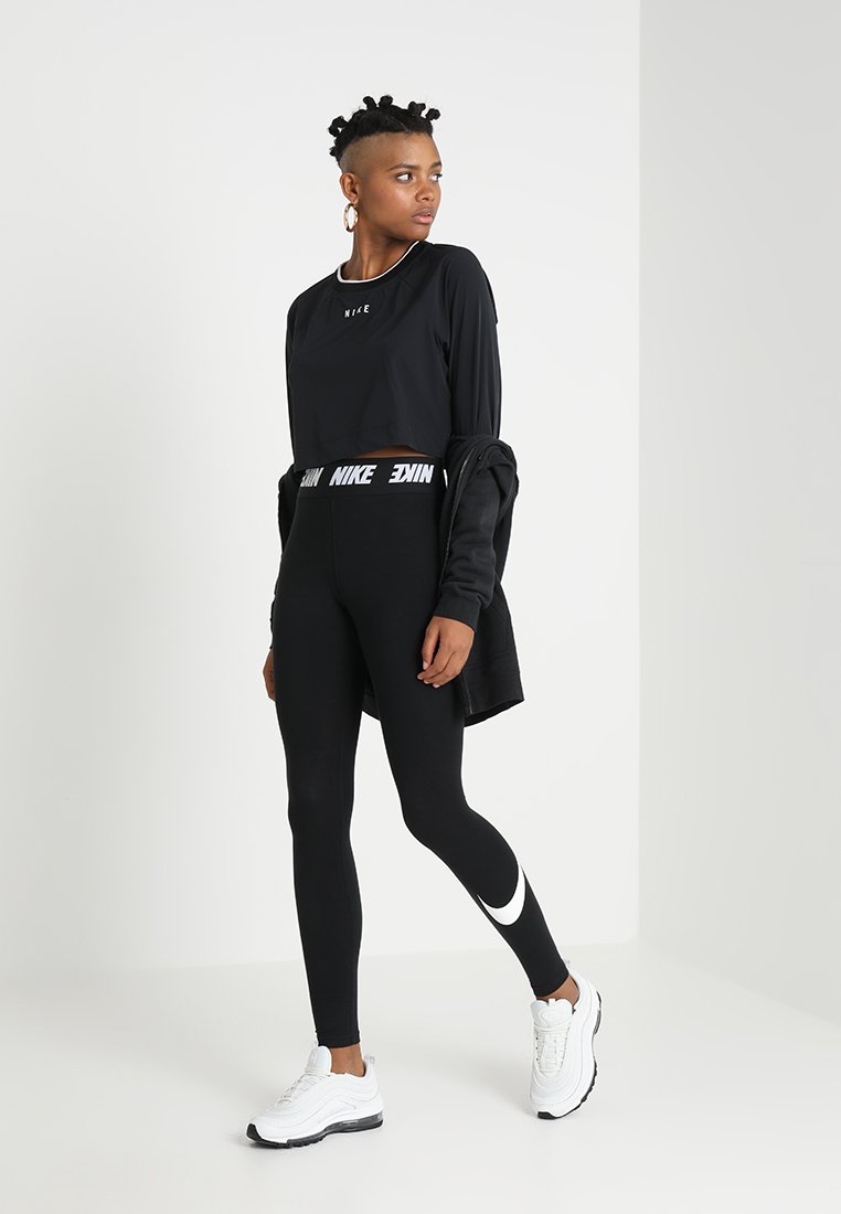 nike black club leggings