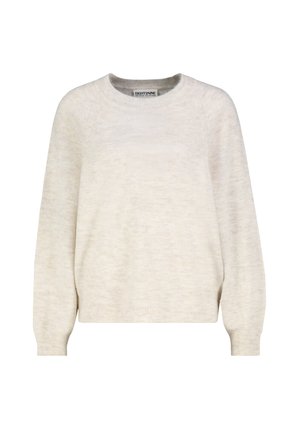 Eight 2 Nine, EIGHT 2 NINE FEINSTRICKPULLOVER RELAXED FIT - Strickpullover - light-beige