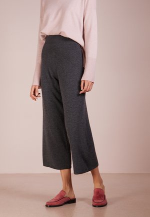 LOOSE FIT PANTS - Trousers - graphite
