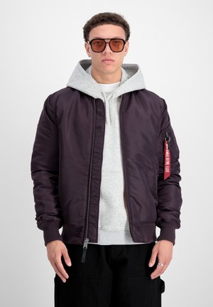 Bomber Jacket - plum