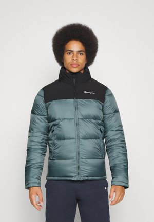 JACKET - Training jacket - blue grey/black
