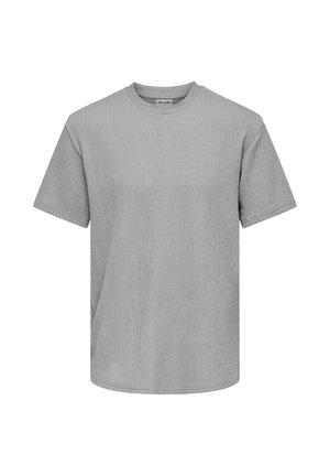 Only & Sons, T-SHIRT ONSLAZIO T-SHIRT - T-Shirt basic - ultimate grey