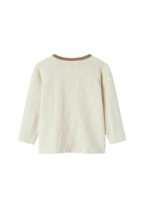 s.Oliver Maglietta a manica lunga - helles beige/beige