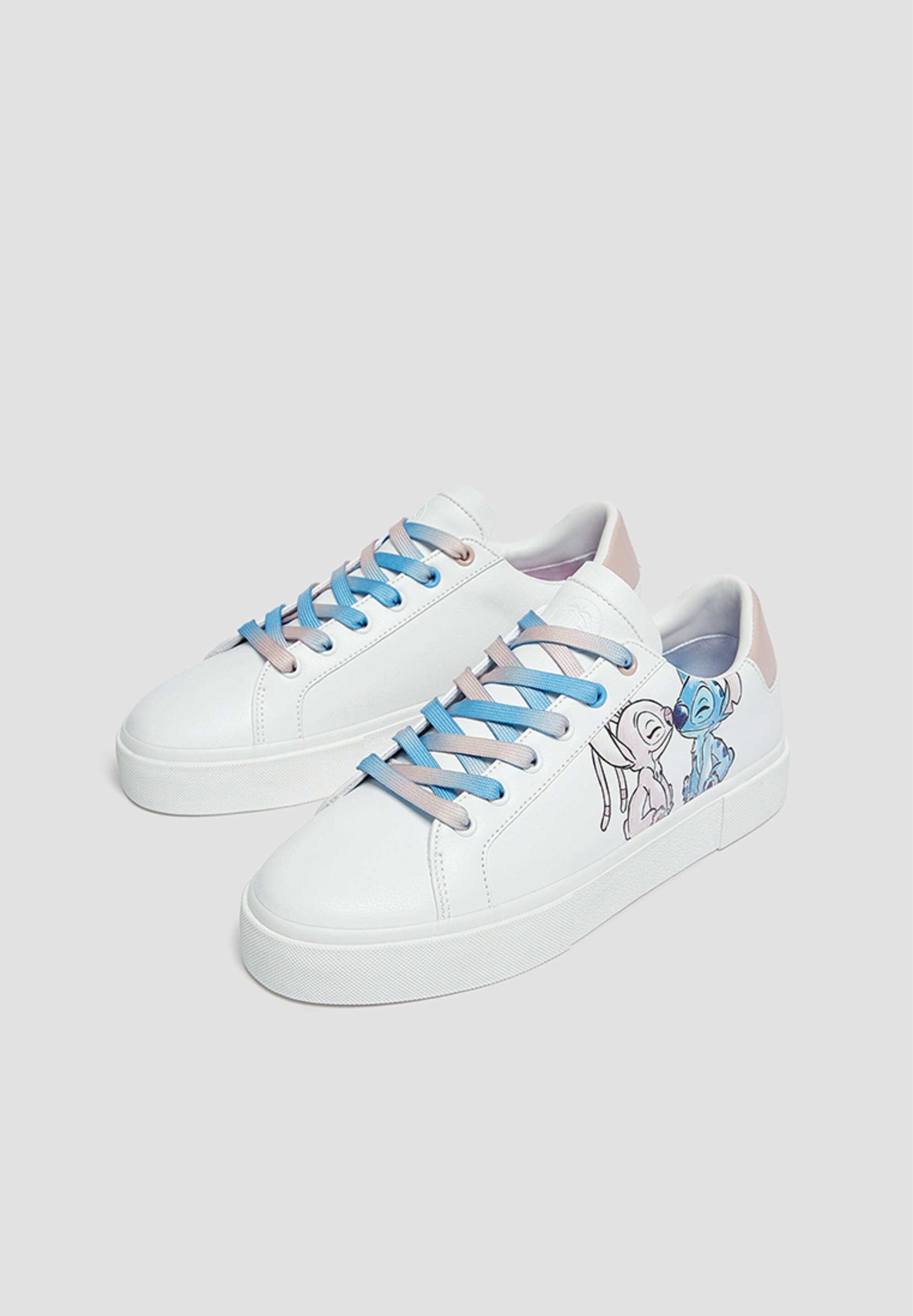 PULL\u0026BEAR STITCH - Sneakers laag - white/wit - Zalando.nl