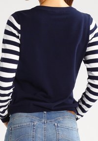 ONLY Stickad tröja - dark blue