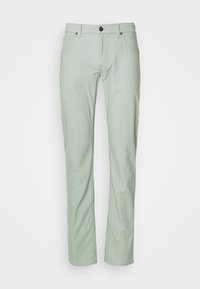 DAREN ZIP FLY - Traperice ravnih nogavica - light green