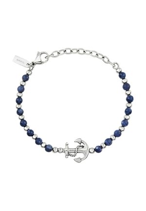 SOUNDWAVE - Armband - silver-coloured dark blue mirrored