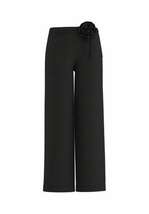 HYPEDROP, TROUSERS HDDAGMAR MW WIDE - Broek - black