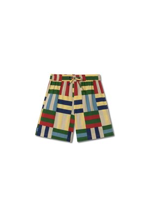 Thinking Mu HENRY - Pantaloni sportivi - pale yellow