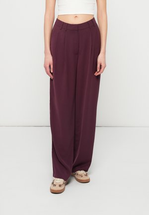 KORA PANTS - Παντελόνι - aubergine