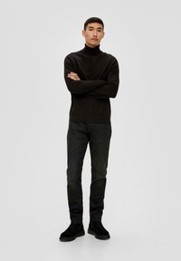 s.Oliver Slim fit jeans - schwarz