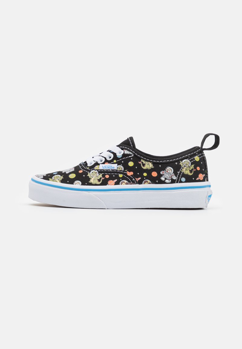 Vans AUTHENTIC ELASTIC LACE UNISEX Trainers black/blue/black Zalando.co.uk
