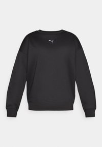 OVERSIZED CREW - Collegepaita - black