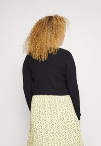 Vero Moda Curve GOLD CURVE - Casaco de malha - black