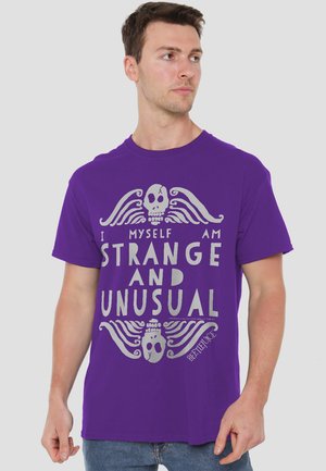 Cotton Soul, BEETLEJUICE/STRANGE AND UNUSUAL - Print T-shirt - purple
