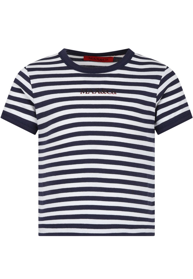MAX&Co. T-shirt print blauw