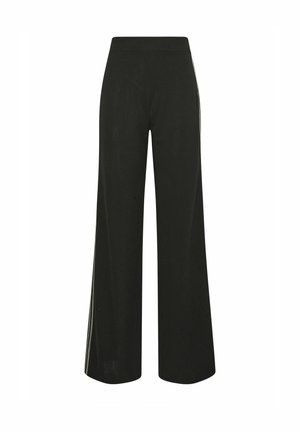 Long Tall Sally, SIDE STRIPE WIDE LEG - Broek - black