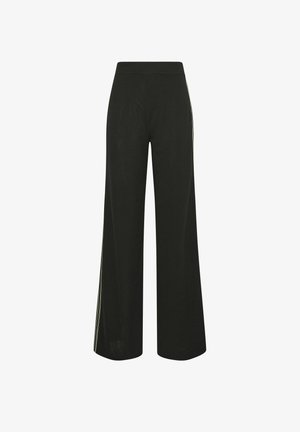 Long Tall Sally, SIDE STRIPE WIDE LEG - Broek - black