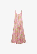Robe Mi-longue Imprimé Fantaisie Vert Maliparmi Femme - 2432703-vert00 Robe Mi-longue Imprimé Fantaisie Vert Maliparmi Femme - 2432703-vert00