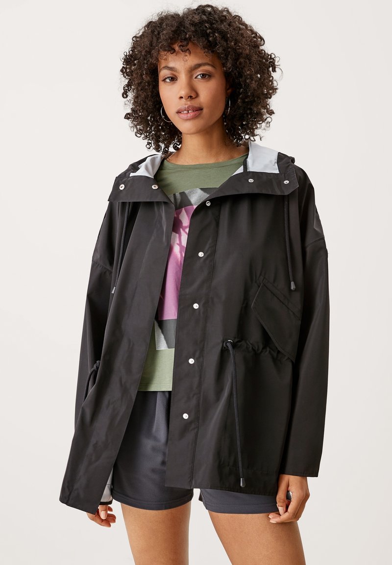 QS SAC À DOS INTÉGRÉ - Parka - black