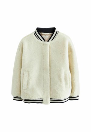 BORG VARSITY - Bomberjacka - ecru cream