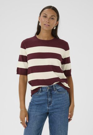 LIZZA STRIPED  - Print T-shirt - windsor turtledove wide stripe