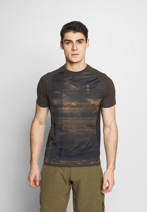 TEE TRAZE - Print T-shirt - root brown