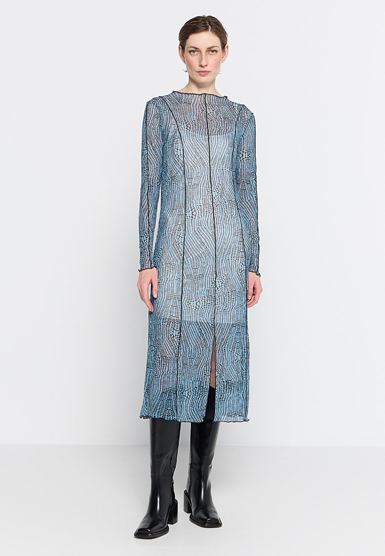 Modström Maxi-jurk blauw