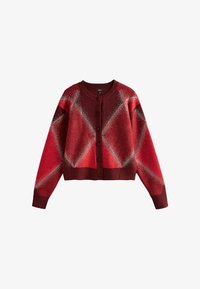 Selected, red