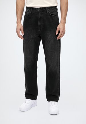 Jack & Jones, JJIALEX JJJETT - Jean droit - black denim