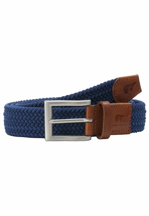 Flechtgürtel - royal blue