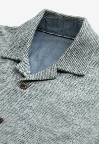 Next TEXTURED SHORT SLEEVE - Skjorter - blue