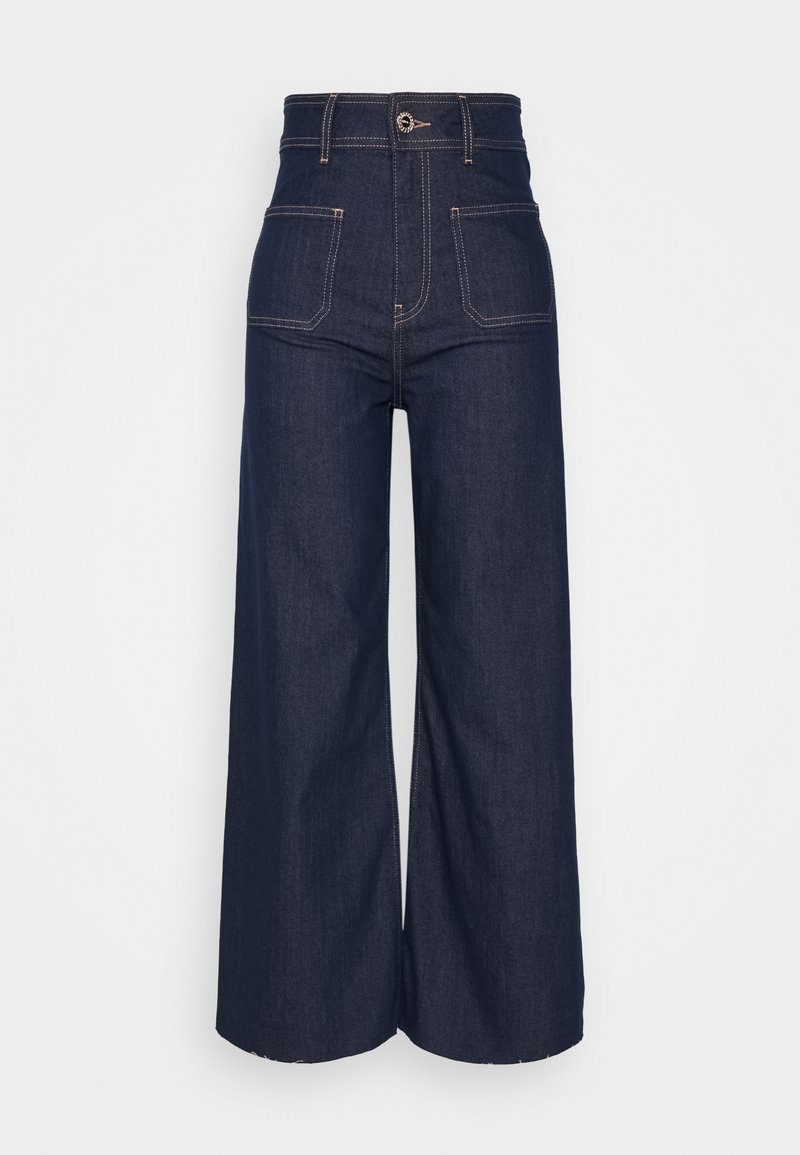 Liu Jo Jeans Flared Jeans donkerblauw denim