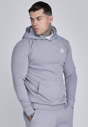 SIKSILK, ESSENTIAL POLY OVERHEAD - Kapuzenpullover - grey
