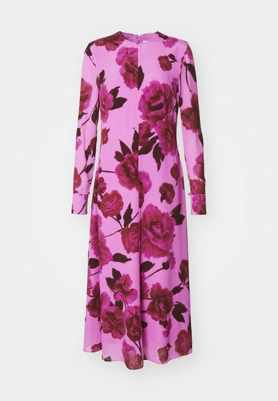 Erdem LONG SLEEVE MIDI DRESS - Vardagsklänning - wisteria