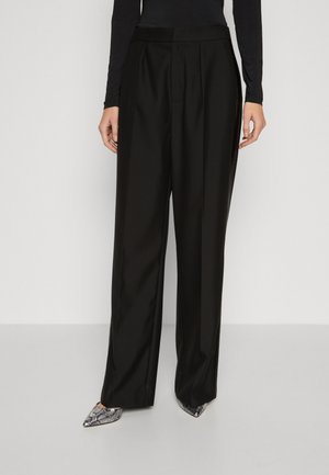 CLASSIC TUXEDO PANTS - Kelnės - black