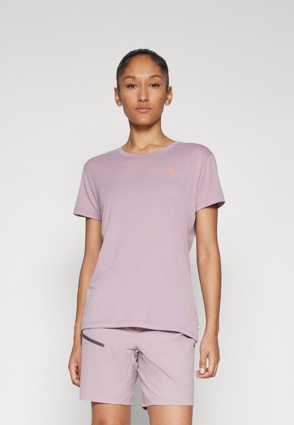 SKOG GRAPHIC TEE - Sports T-shirt - purple clay