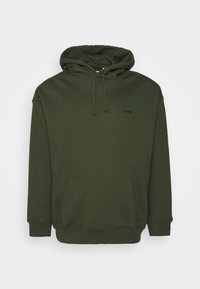BIG TAB HOODY - Camisola - mossy green