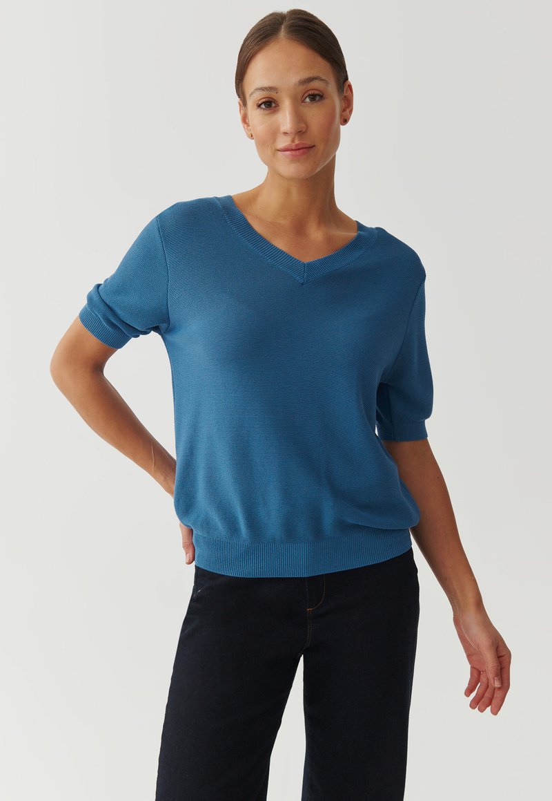 TATUUM FOKIA - Tricou basic - blue