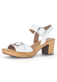 Gabor PLATEAU - Sandalias con plataforma - weiss