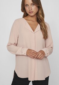 VILA VILUCY - Bluse - misty rose