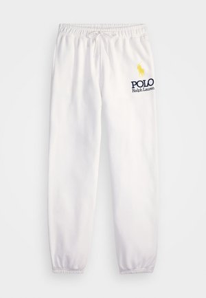Polo Ralph Lauren JOGGER PANTS - Dresside alumine osa - white
