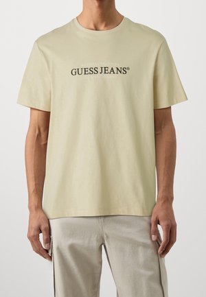 Camiseta estampada - beige