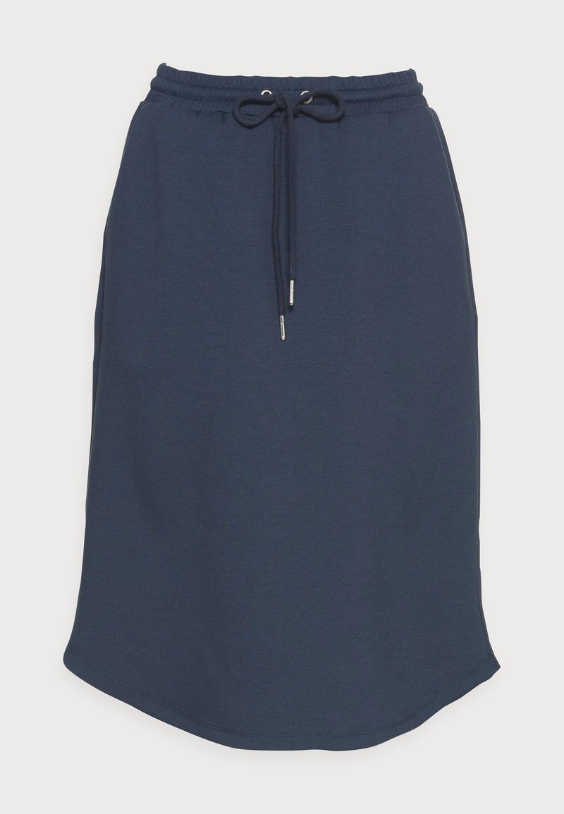 Soft Rebels A-lijn rok donkerblauw